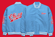 Varsity Jacket mockup psd front back, a Hoody Mockup by NH graphic (Thumbnail 8 of 10)