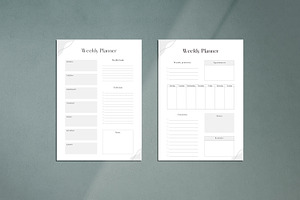 Printable Planner Bundle 2024