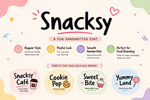 Snacksy – Playful Handwritten Font