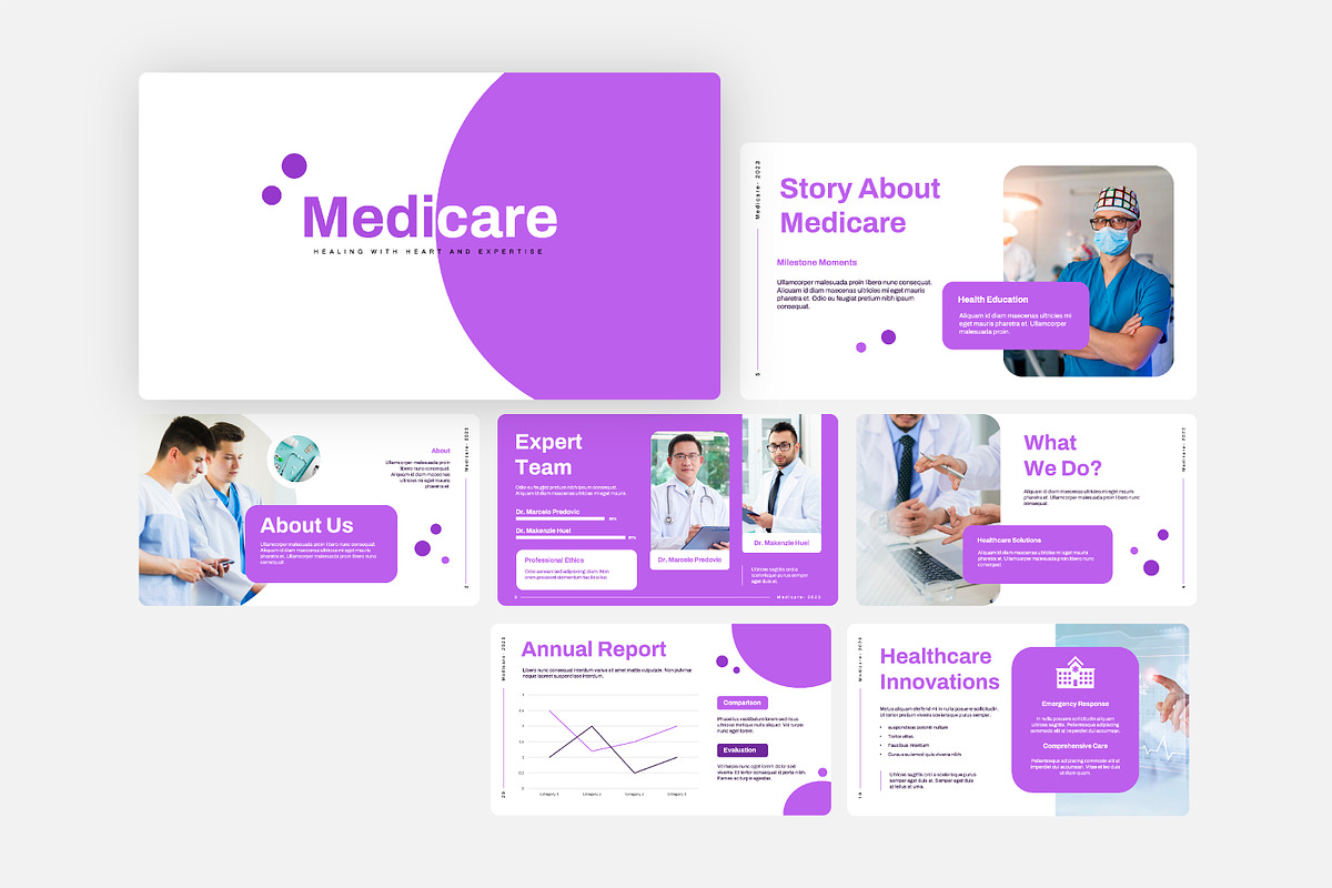 Medical PPTX Presentation, a Presentation Template by Kren Studio (Photo 6 of 7)
