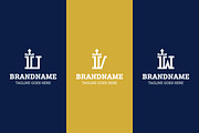 Letter U V W Sword Luxury Logo Set, a Branding & Logo Template by Pray Art Design Studio (Thumbnail 2 of 2)
