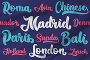 Gadimon Layered Font, a Script Font by Kotak Kuning Studio (Thumbnail 9 of 10)