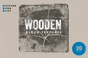 Wooden Block Textures - 20 Designs