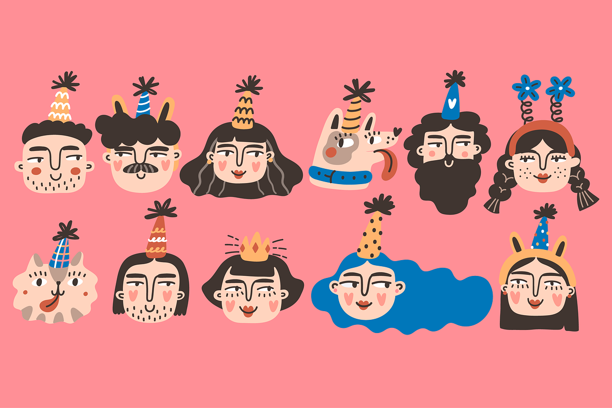 Let's celebrate | patterns & objects, a Pattern Graphic by Nastya Tkachova (Photo 8 of 9)