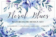 Sale- Floral Watercolor Bundle, an Illustration by Art by Lin (Thumbnail 4 of 6)