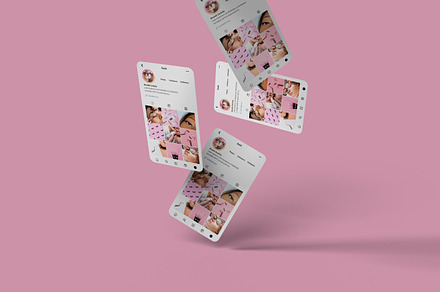 IG Business Card Template for Canva