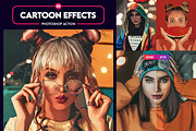 4in1 Cartoon & Vector Art Ps Action, an Action Add-On by ridvanpars (Thumbnail 3 of 9)