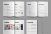 Resume Booklet Template, a Resume Template by ContestDesign (Thumbnail 3 of 3)