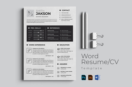 Word Resume Template