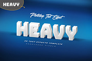 Bold White 3D Text Effect, a Layer Style Add-On by Andrew Skoch Design (Thumbnail 5 of 6)