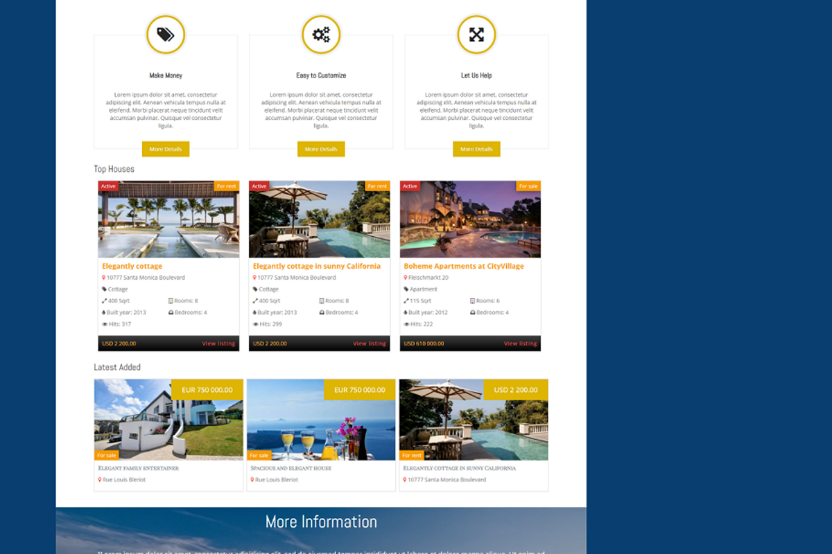 Crimea - Real Estate Template, a HTML Template by Ordasoft (Photo 2 of 4)