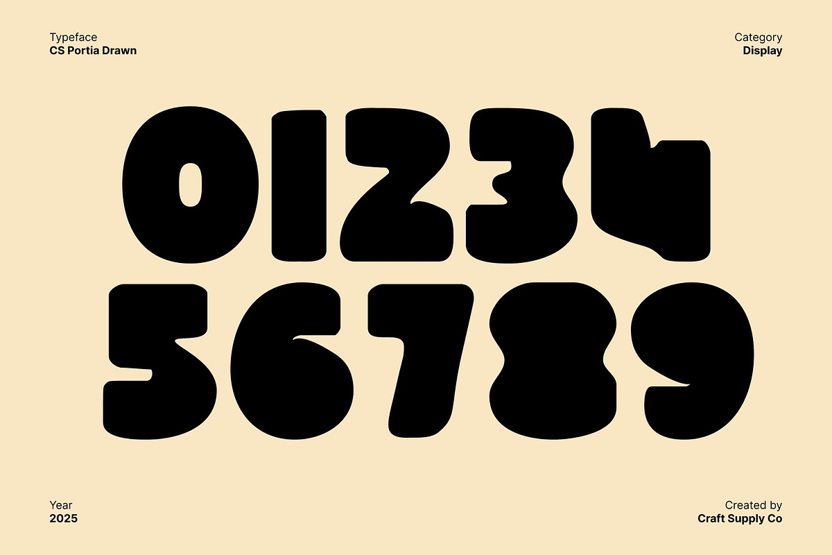 CS Portia Drawn, a Sans Serif Font by Craft Supply Co. (Photo 5 of 8)