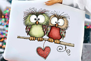 Valentine's Day Animal Couple PNG, an Illustration by Craft Nest (Thumbnail 9 of 9)