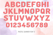 Pastel Summer Font, a Font by Font Craft Studio (Thumbnail 6 of 12)