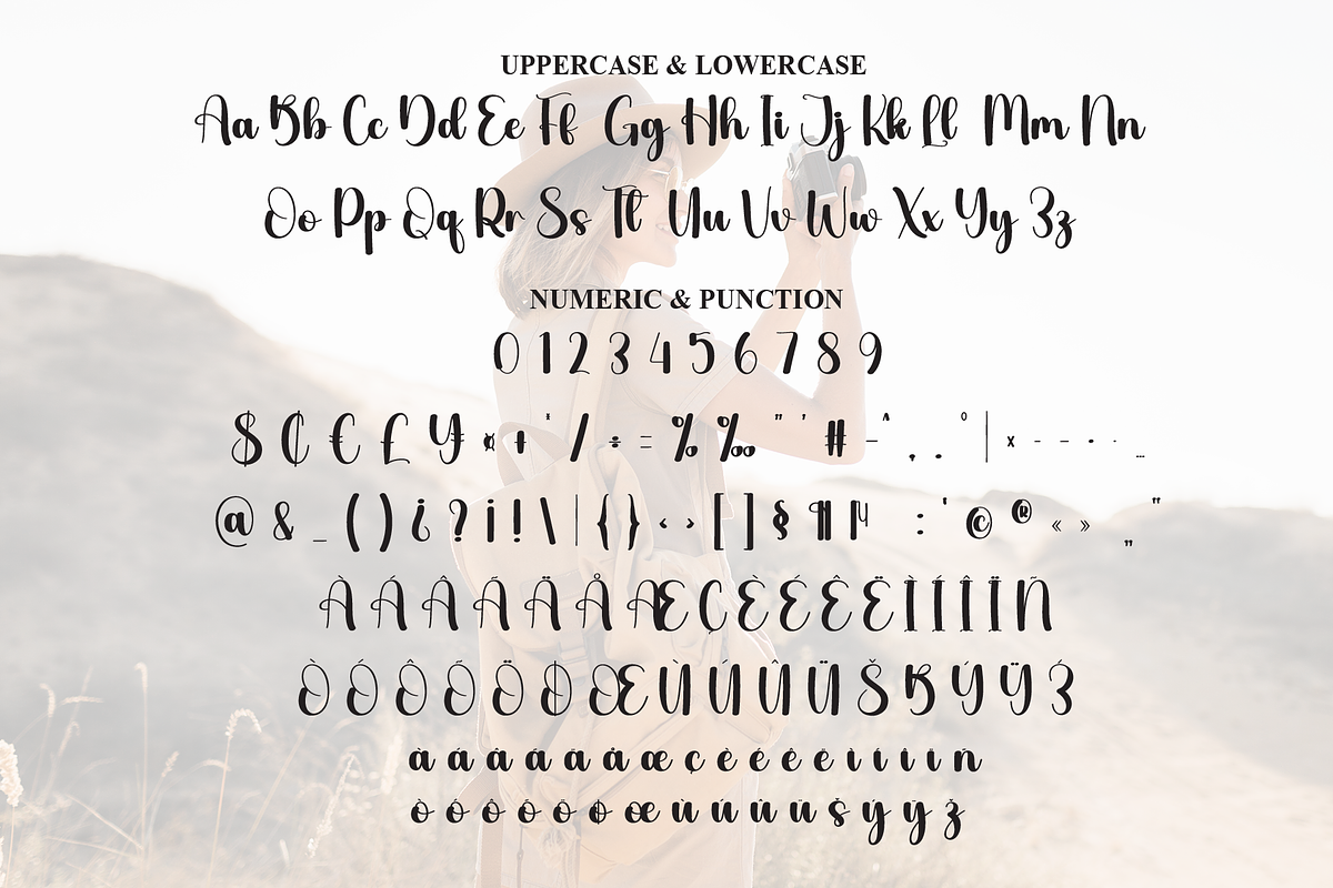 Traveling | Script Font, a Handwritten Font by Scratchones (Photo 7 of 9)