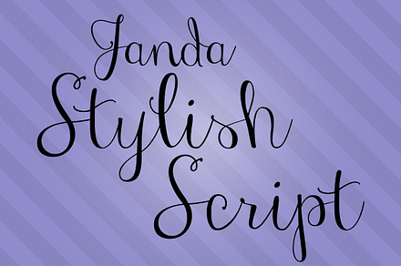Janda Stylish Script