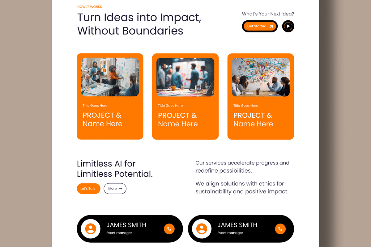 Modern AI Business Email Newsletter, an UI Kit Template by MightyDesign (Photo 4 of 8)