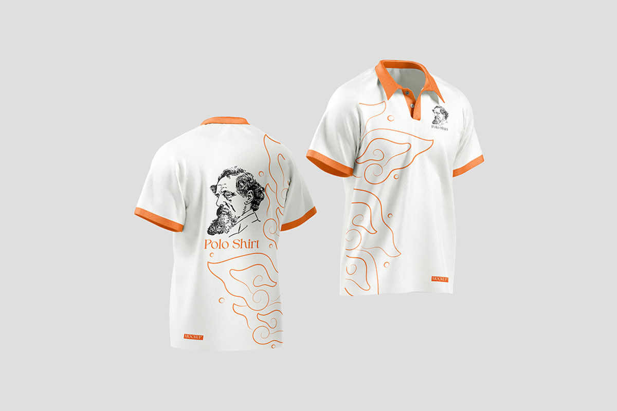 High Quality Polo Shirt Mockup, a Shirt Mockup by Pikachudesign (Photo 2 of 5)
