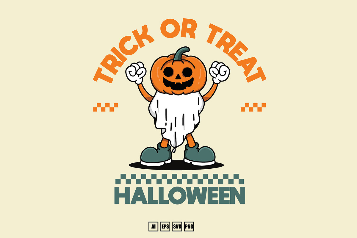 Halloween Party Illustration, an Illustration by kalehstudio