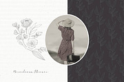 Monochromatic flowers, a Pattern Graphic by fashionaddict (Thumbnail 4 of 6)