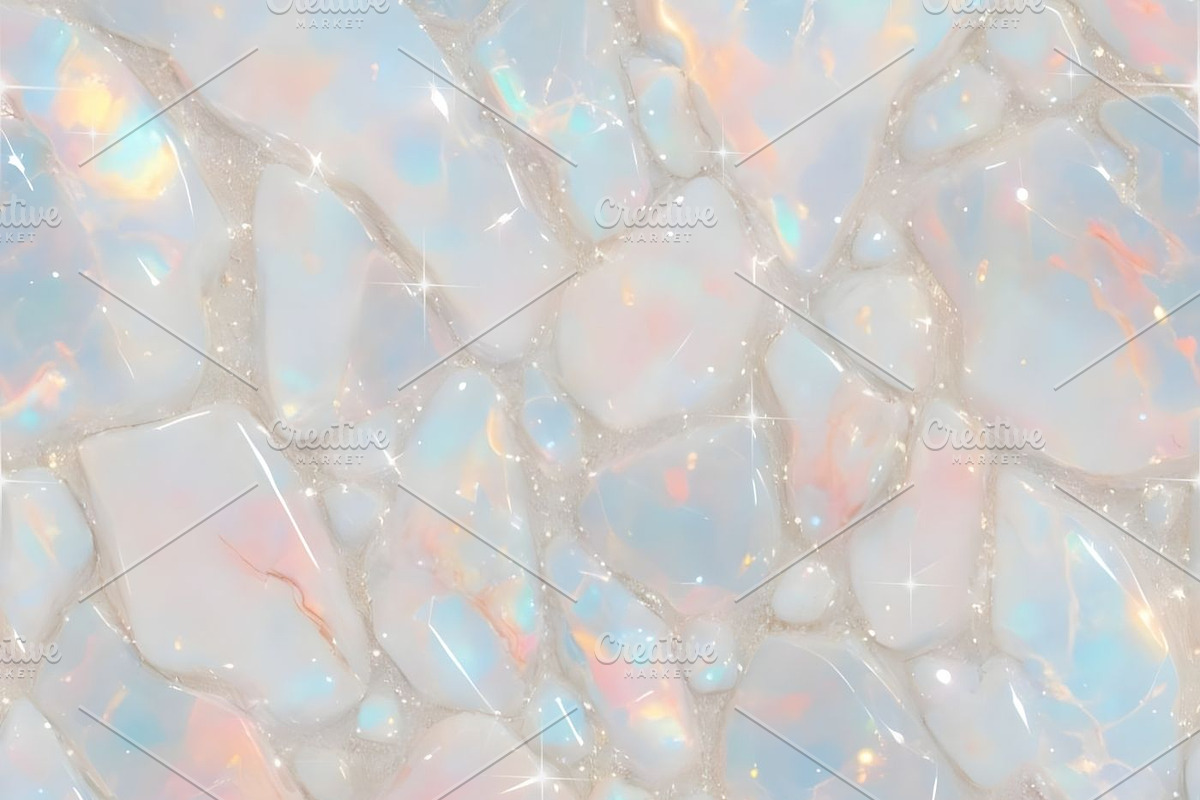 20 Seamless pattern Opal Textures, a Graphic by UniqueMe (Photo 6 of 21)