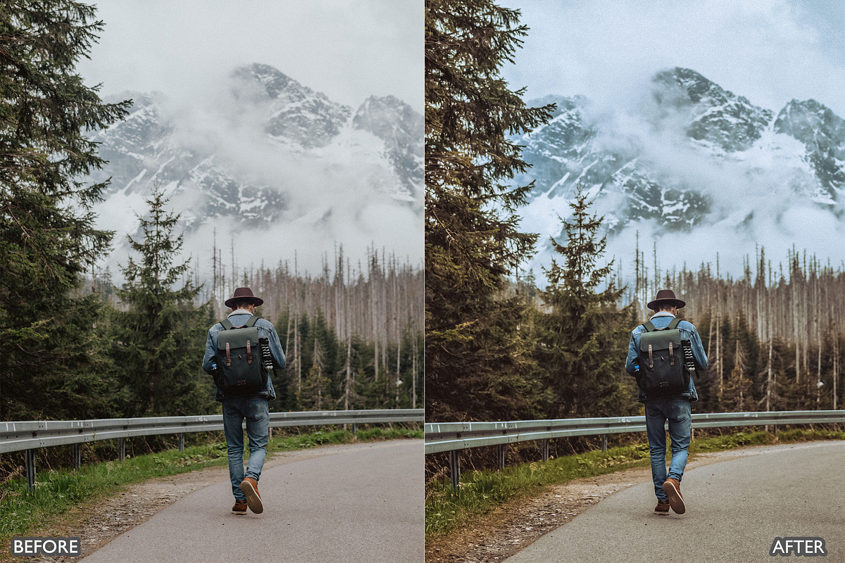 Mountain Travel Lightroom Presets, a Preset Add-On by AAA Presets (Photo 4 of 16)