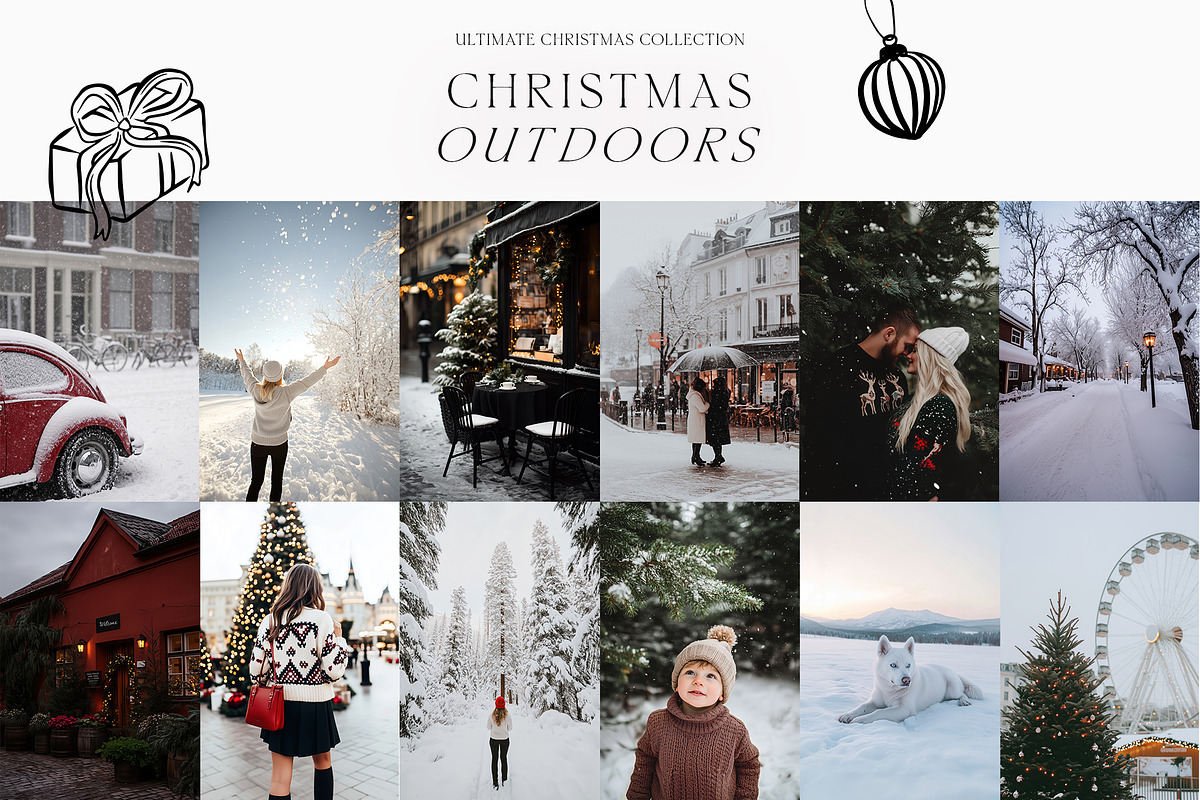 Joyeux Noel 300 Christmas Photos, a Holiday Photo by Muse Mockups (Photo 11 of 24)