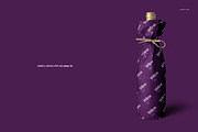 Wrapping Paper Wine Bottle Mockup, a Pens & Pencil Mockup by creatsy5 (Thumbnail 18 of 27)