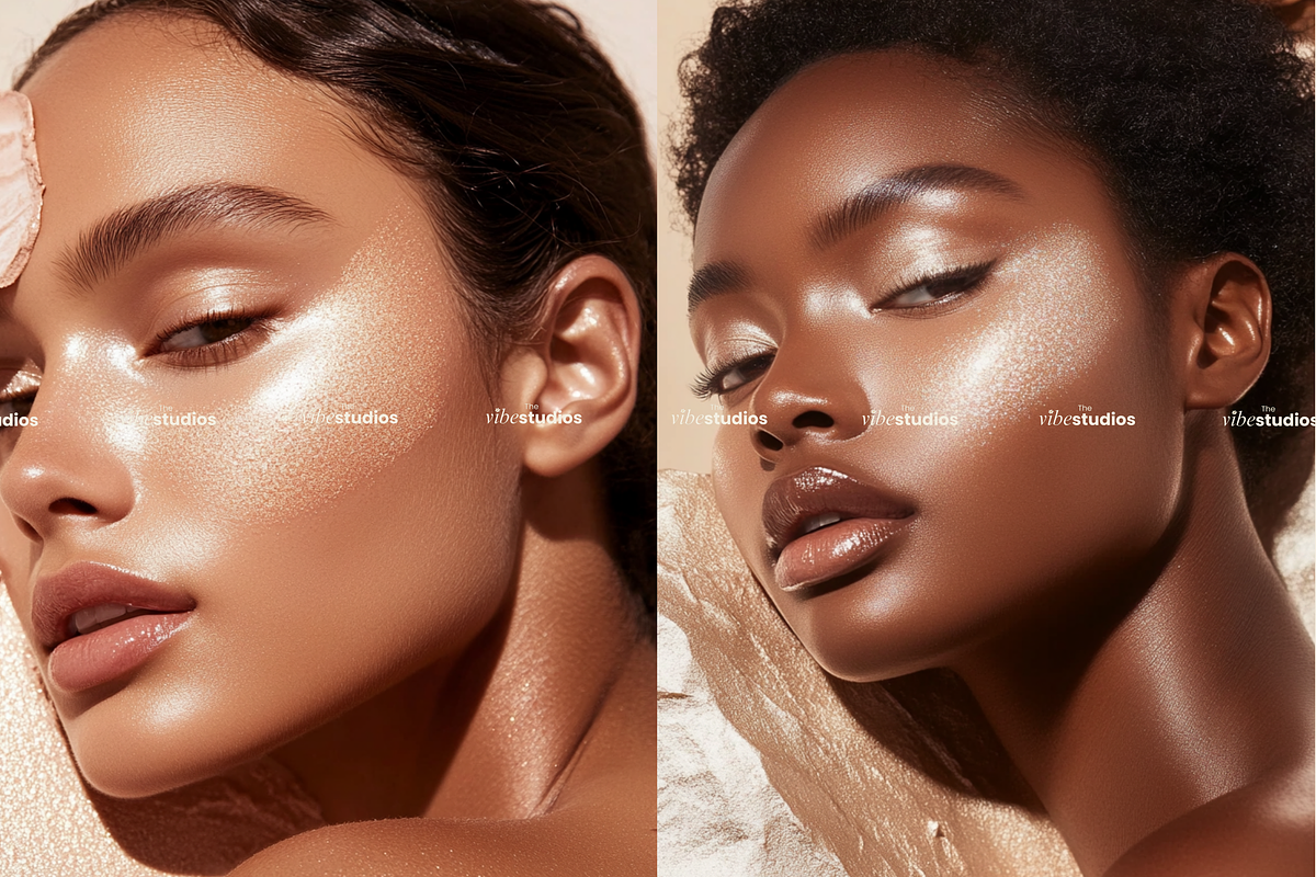Highlighter Beauty Stock Photos, a Photo by The Vibe Studios (Photo 6 of 9)