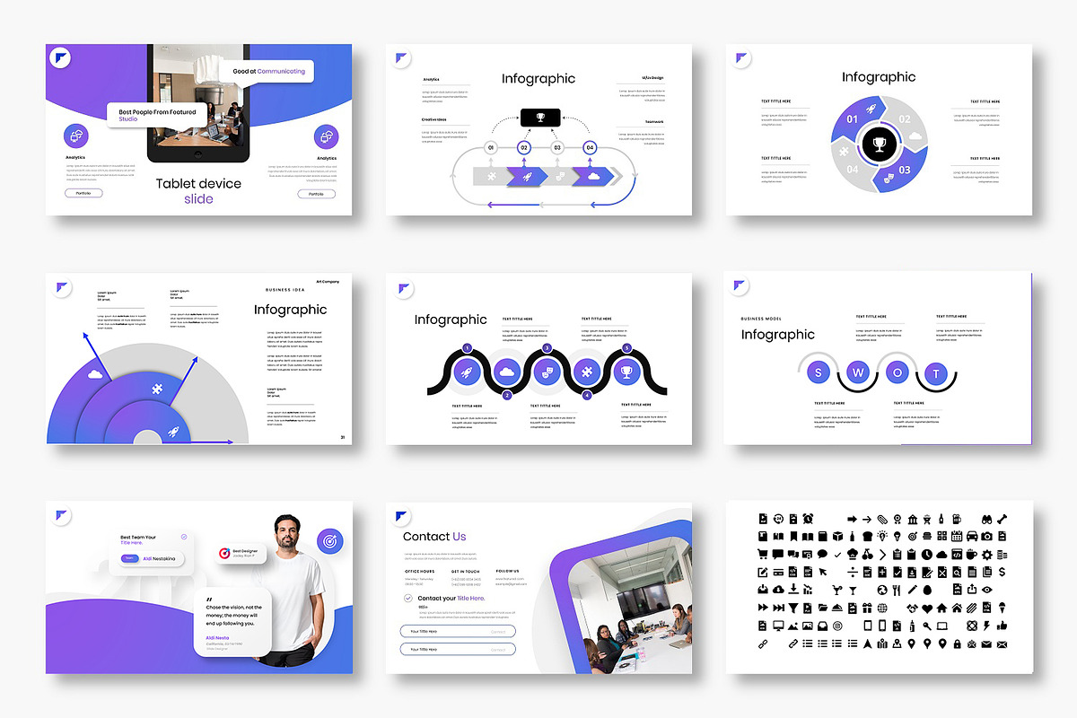 Yumna – Business Keynote Template, a Presentation Template by Dens Creative Studio (Photo 5 of 6)