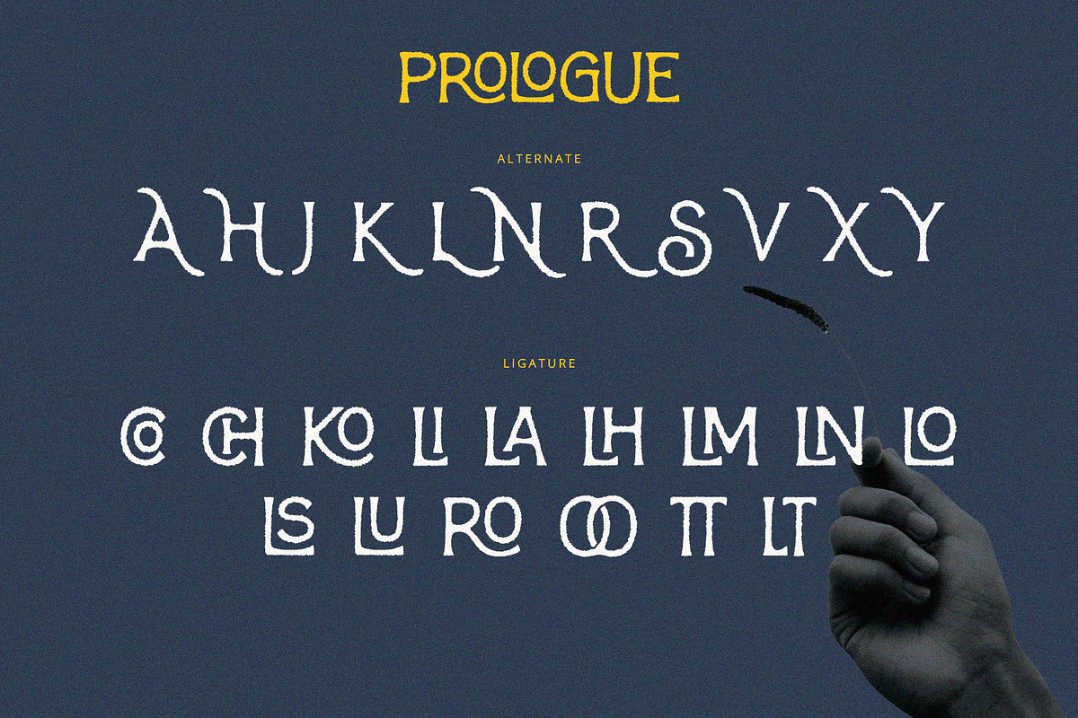 Prologue - Rough Serif, a Serif Font by Alpaprana (Photo 8 of 9)