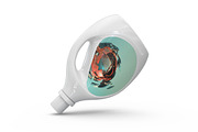 Detergent Bottle Mock-up, an Advertising Mockup by PixelMockup (Thumbnail 9 of 11)