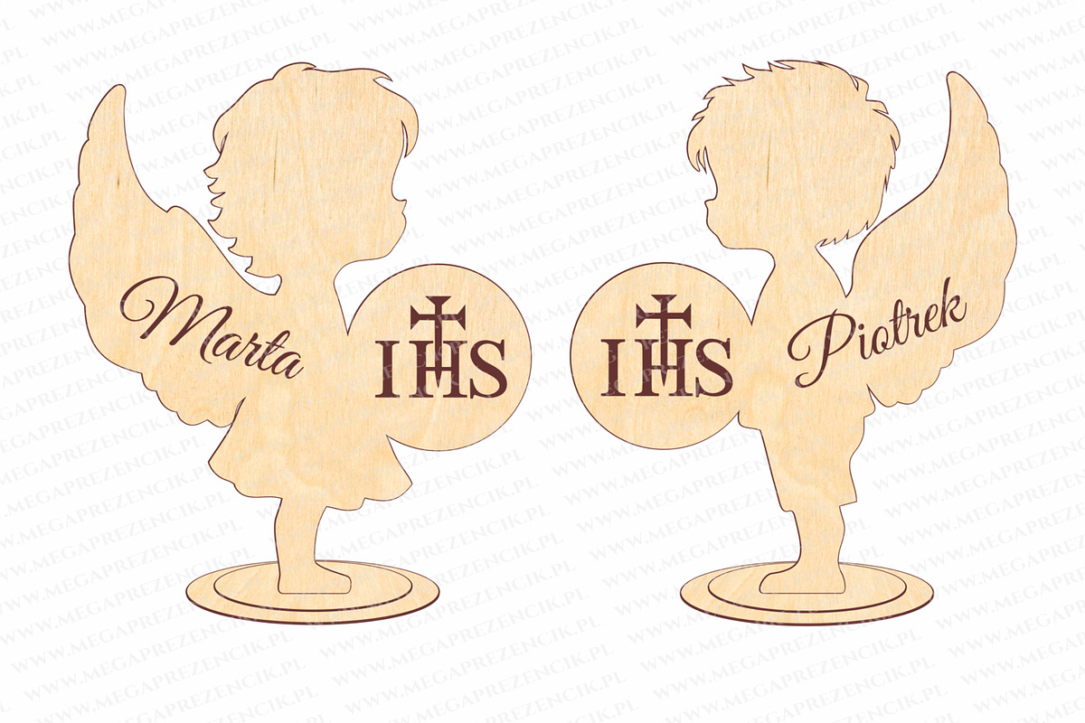 Large Statuettes of Communion Angels, a Pattern Graphic by MegaPrezencik (Photo 2 of 7)