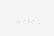Prefab, a Sans Serif Font by Truestroke Type Foundry (Thumbnail 1 of 4)