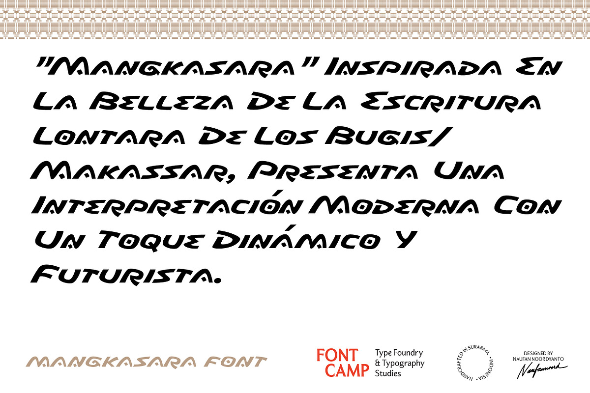 Mangkasara Font, a Font by Fontcamp Type Foundry (Photo 12 of 14)