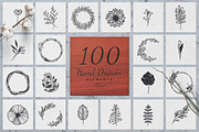 2000 Hand Drawn Elements, an Animal Illustration by Michael Rayback Design (Thumbnail 5 of 29)