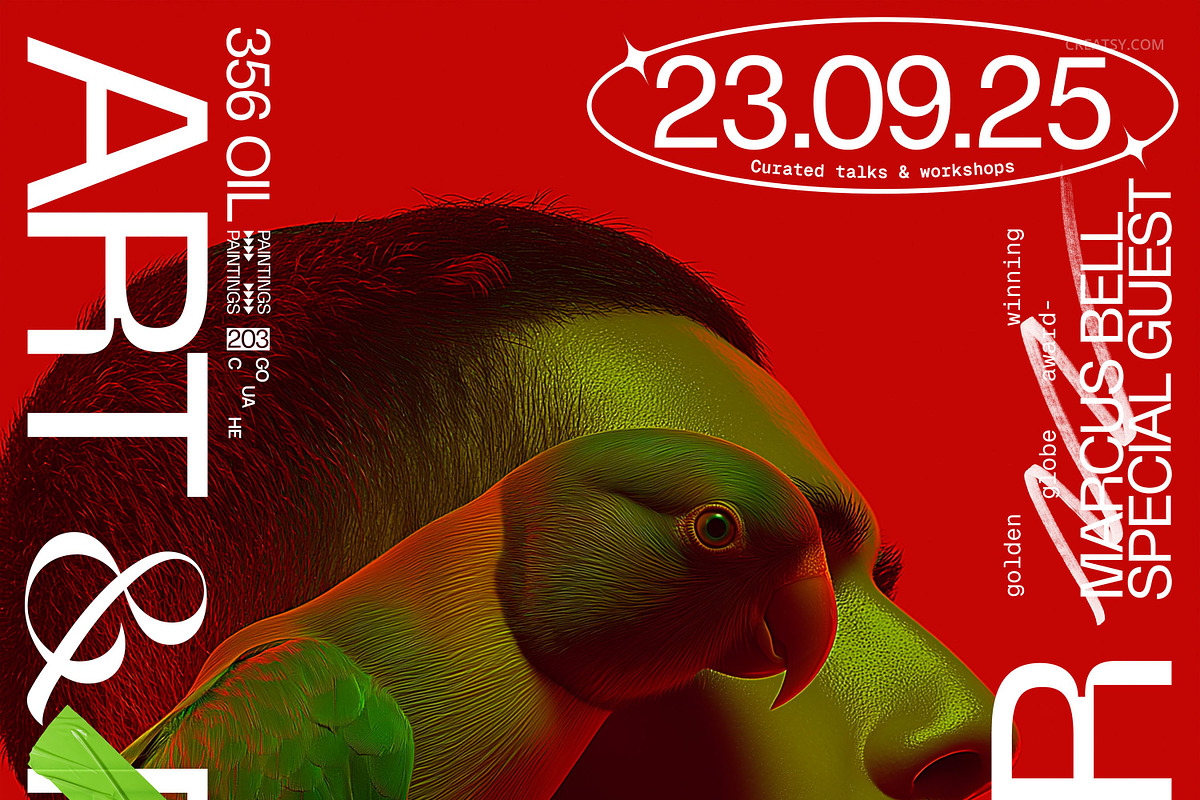 The Poetry Parrot's Secret Poster, a Poster Template by creatsy5 (Photo 3 of 4)