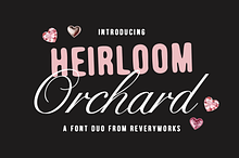 Heirloom Orchard Font Duo