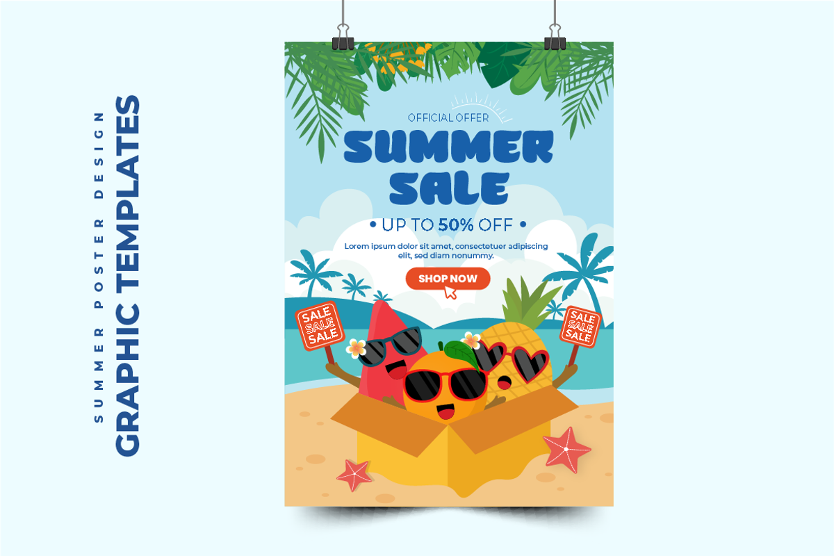 Summer Set Graphic Design V32, a Flyer Template by twinstd (Photo 4 of 6)
