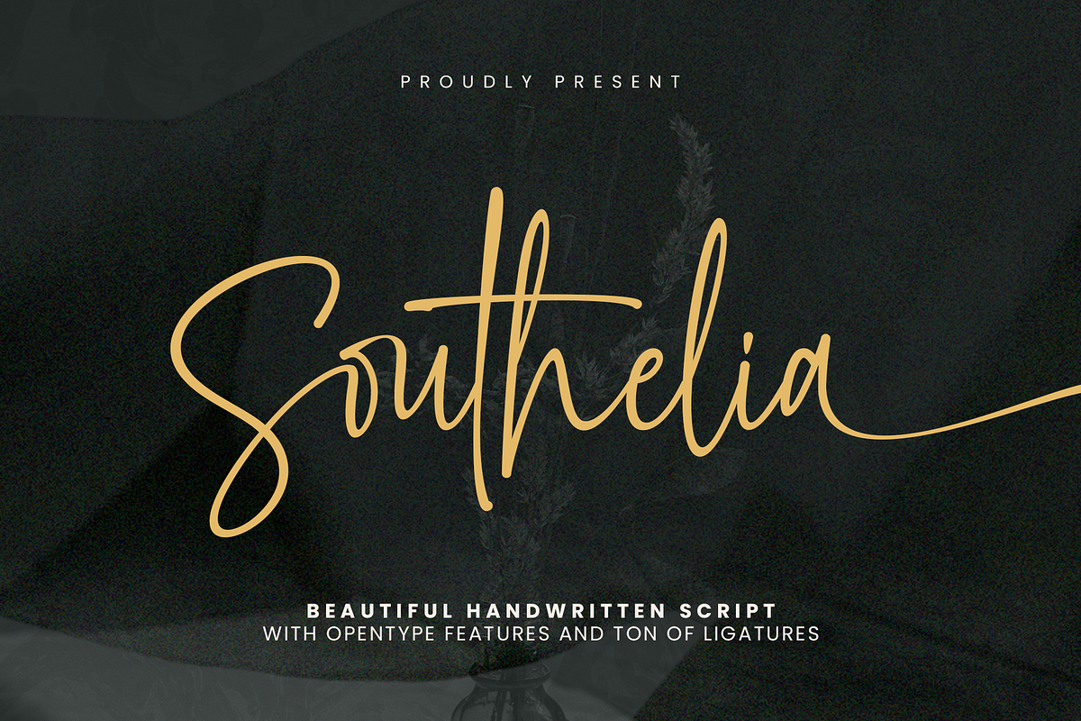 Southelia - Handwritten Script, a Handwritten Font by MJB Letters (Photo 1 of 10)