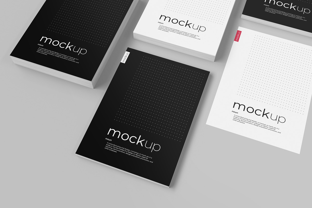 Flyer / CV Mockup Bundle, a Mockup by KIPET (Photo 14 of 32)