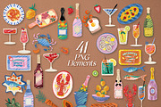 Alfresco Dining  Collection, a Pattern Graphic by MSNTY STUDIOX (Thumbnail 8 of 34)