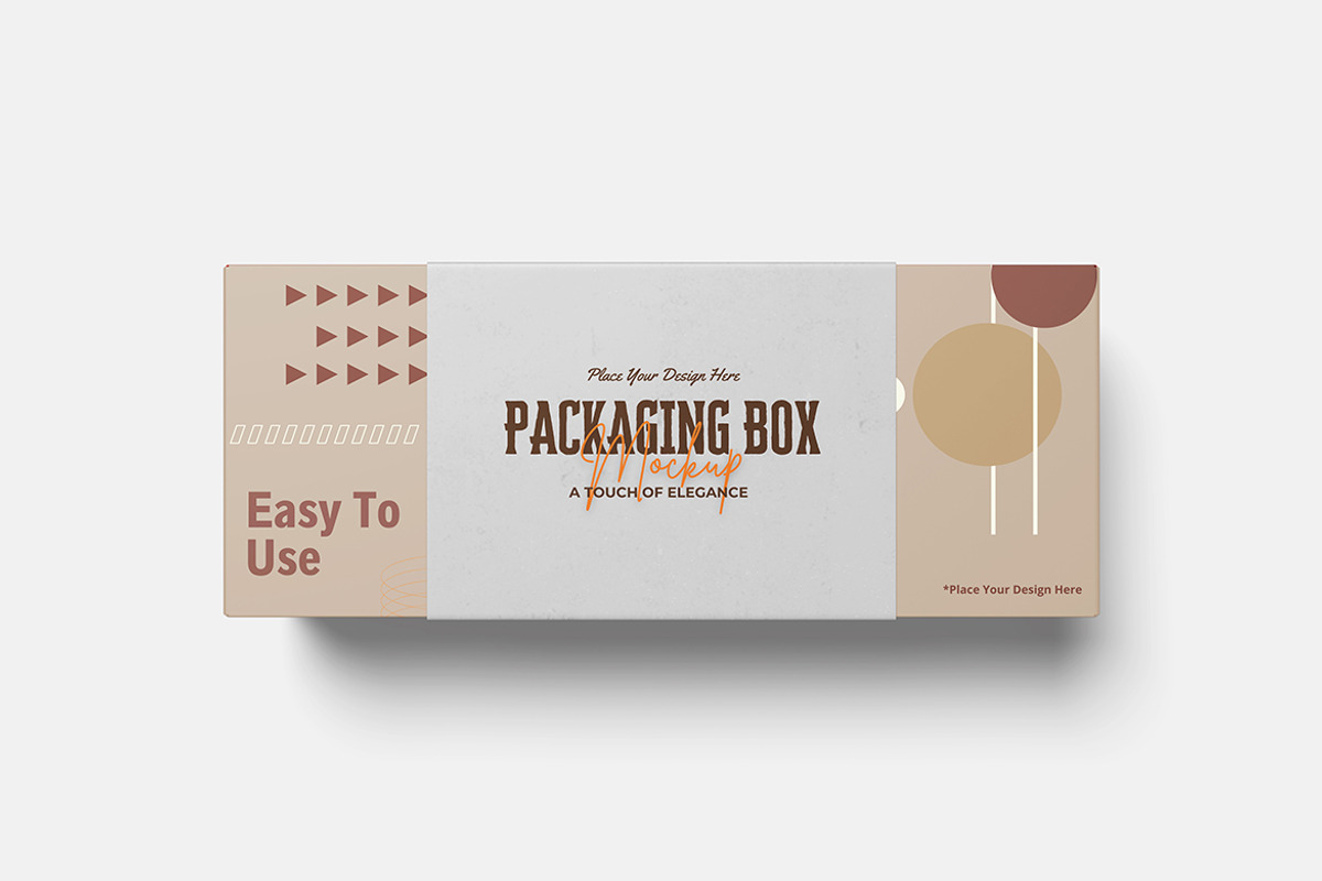 Packaging Box Mockup, a Product Mockup by bimockup