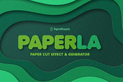 Paperla Paper Cut Effect Generator, a Texture Graphic by SignalSupply (Thumbnail 1 of 7)