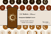 Modern Alchemist Highlight Covers, a Social Media Template by The Brand Alchemists (Thumbnail 1 of 9)