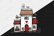 Whimsical Quirky Christmas Clipart, an Illustration by Creative Art (Thumbnail 12 of 13)