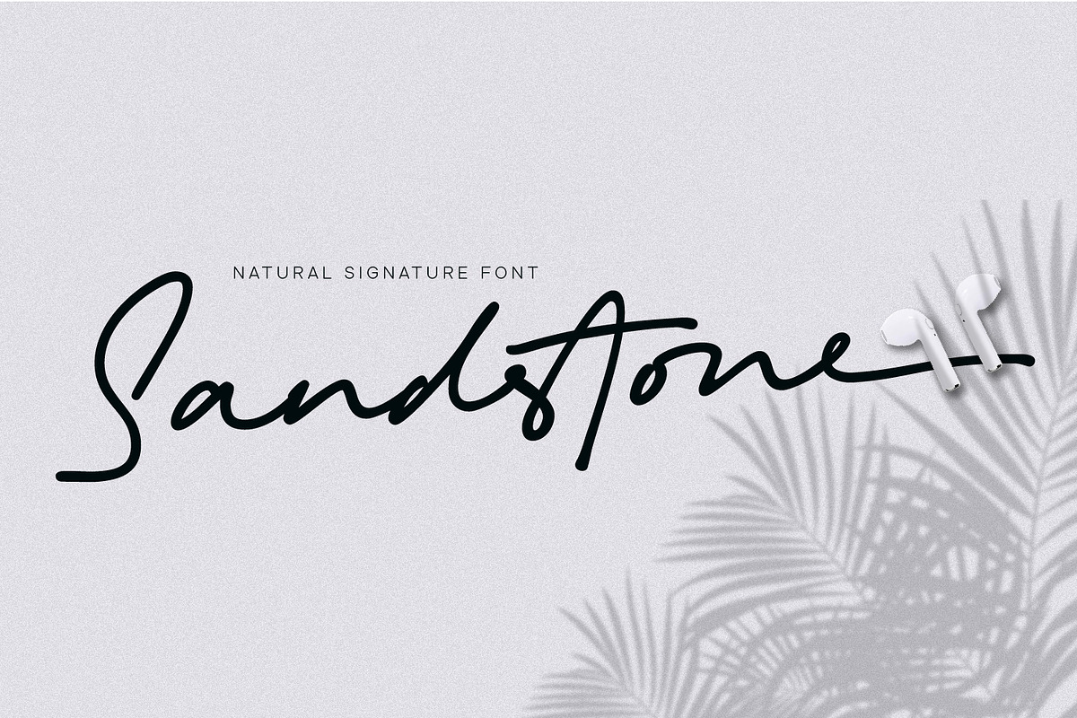 Sandstone, a Script Font by Cititype (Photo 1 of 10)