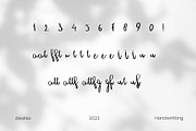 Alesia Handwritting Font, a Handwritten Font by Urs Studio (Thumbnail 5 of 7)