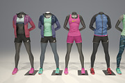 Female mannequin pack 1, a Characters & Person 3D Model by mrGarret (Thumbnail 14 of 22)
