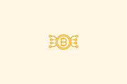 20 Blockchain Icons, an Outline Icon by Creative VIP (Thumbnail 4 of 5)